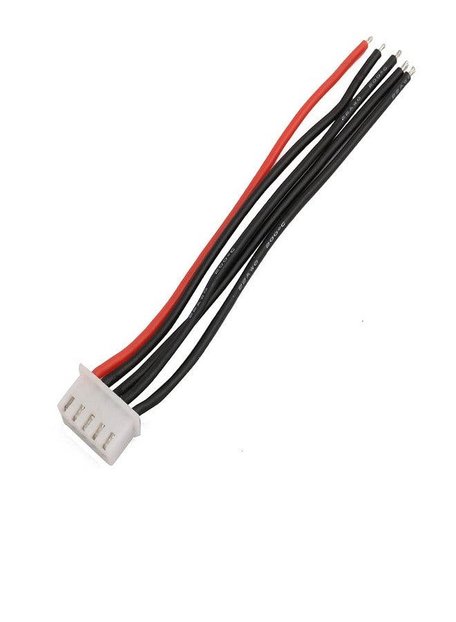 LINSYRC 10pcs 2S 3S 4S 5S 6S Balance Connector Male Plug Extension Cable JST-XH RC Lipo Connector Adapter with 15cm 22awg Silicone Cable (2-6s) - Image 4